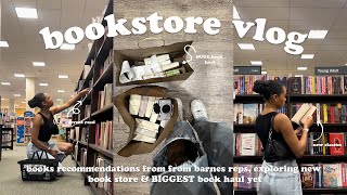 *cozy* bookstore vlog☀come book shopping at barnes with me + new bookstore & HUGE book haul!