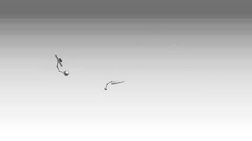 Animation principles: Follow Through & Overlapping Action.  Pendulum