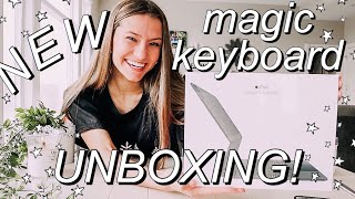 NEW MAGIC KEYBOARD unboxing and set-up! |  apple ipad pro magic keyboard