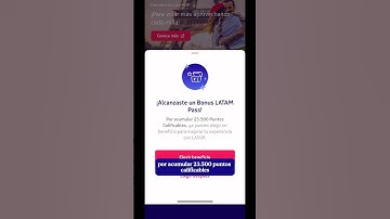 Así funcionan los puntos calificables y bonus de la aplicación Latampass en Chile