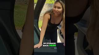 SUV Storage Beast: Skis Fit in the Middle! #shorts