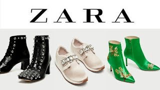 ZAPATOS de moda ZARA MUJER nueva colección OTOÑO INVIERNO 2017 2018 |  botines, deportivas, sandalias - YouTube