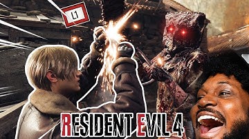 i parried a chainsaw.. yeah this game is peak [RE4: CHAINSAW DEMO]