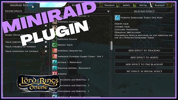 LOTRO | MiniRaid Plugin