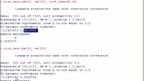 Confidence intervals on proportions in R