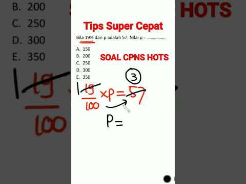 TIPS SUPER CEPAT SOAL CPNS HOTS  - CPNS 2023