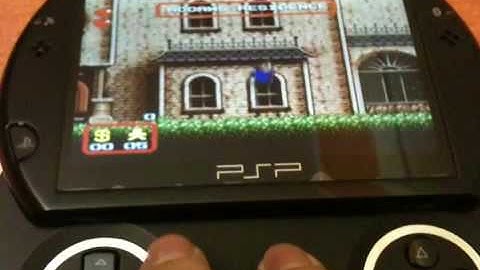 Picodrive running on psp go 6.10 with sound