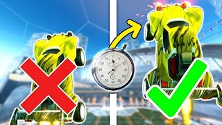 شرح كيف تسوي اير دراق وتتقن الطيران زي المحترفين في روكيت ليق | How to Air roll in Rocket League