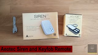 แกะกล่อง Aeotec Siren และ Keyfob Remote ระบบเตือยภัยละสั่งงาน Smart Home