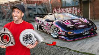 Installing a 600HP ROTARY Engine in my FAKE Lamborghini Supercar