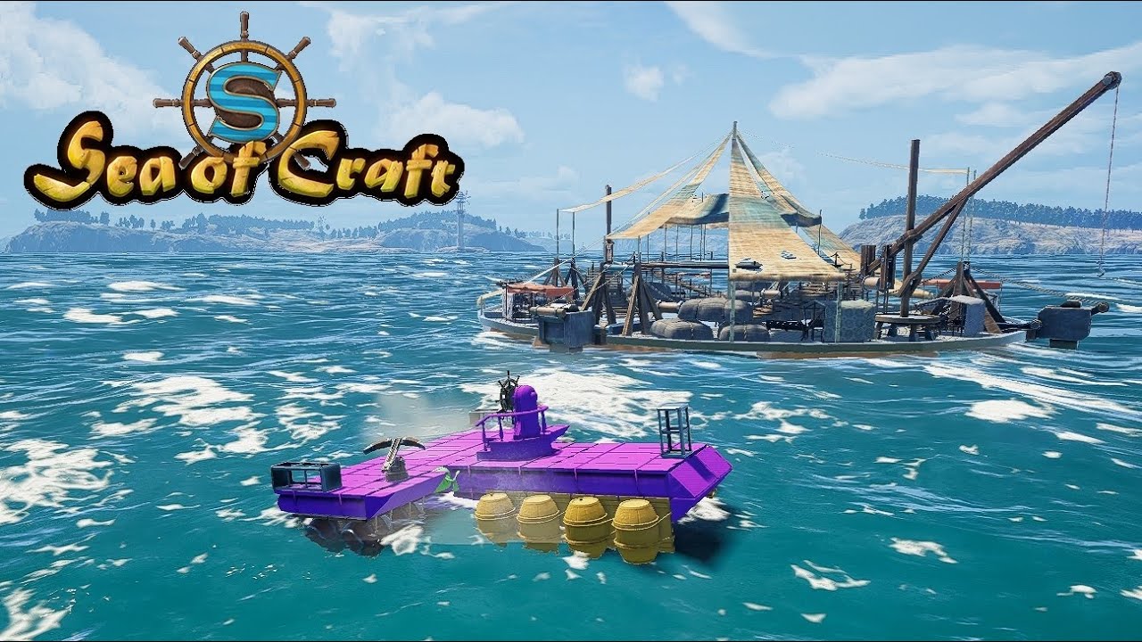 Excitedly Jumping Into Creation Sea Battle ~ Sea Of Craft