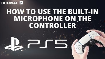 How to use built in microphone on PS5 controller