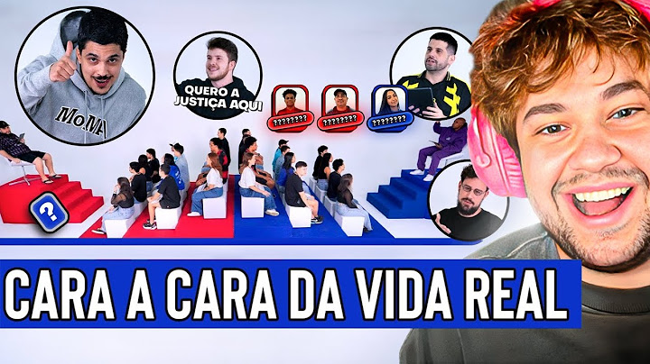 CARA A CARA DA VIDA REAL - React Aqueles Caras