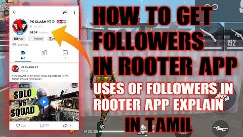 how to increase followers in rooter app|rooter app followers increase tricks|mobile gaming|