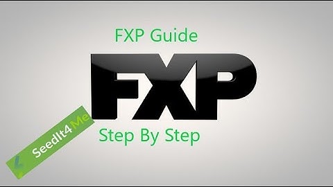 FXP ( Site to Site transfer ) How-To Guide