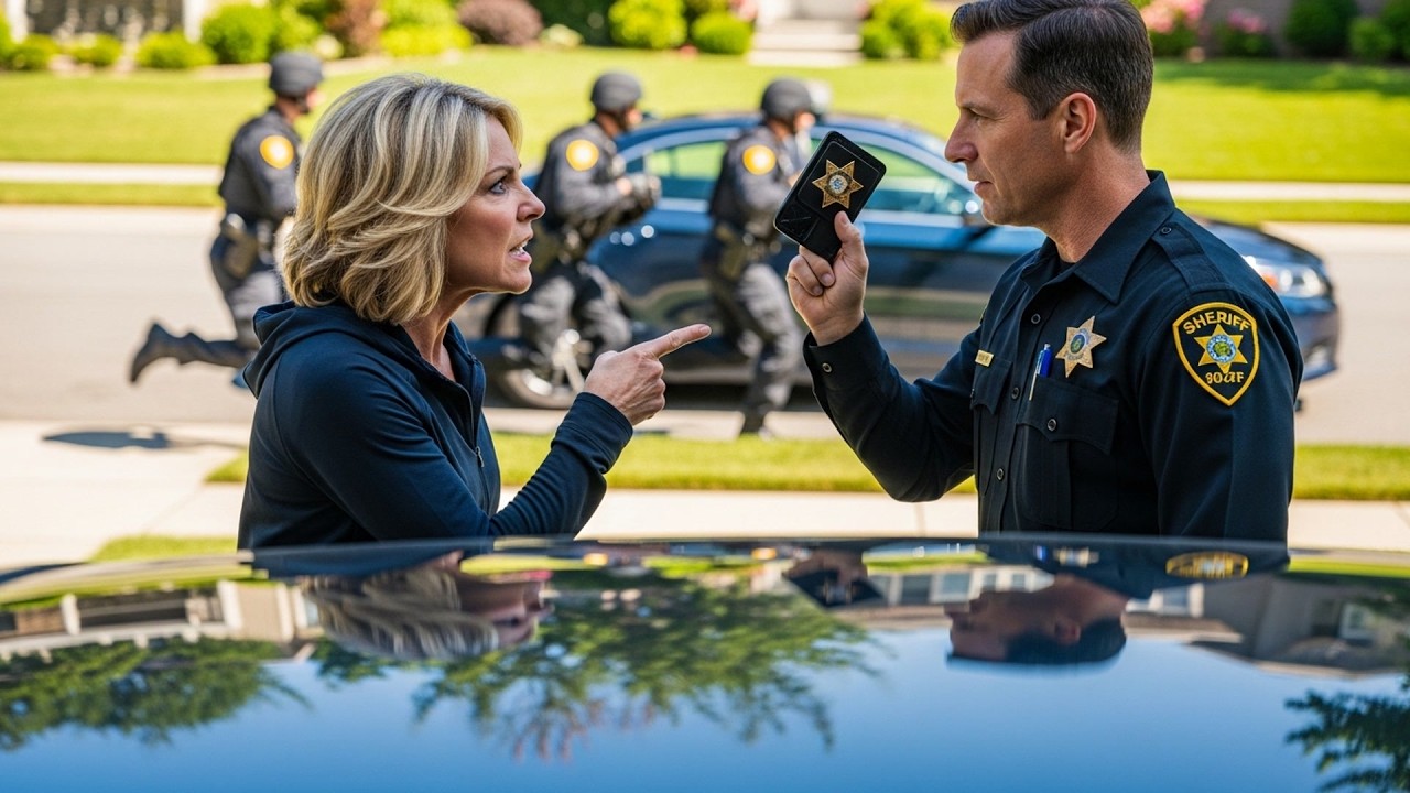 Fake HOA Security Tried to Enter My House, They Scattered When I Showed My Sheriff Badge!