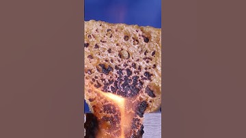 Corn Chip Burning (Macro / Close-Up) #macro #asmr #closeup #satisfying