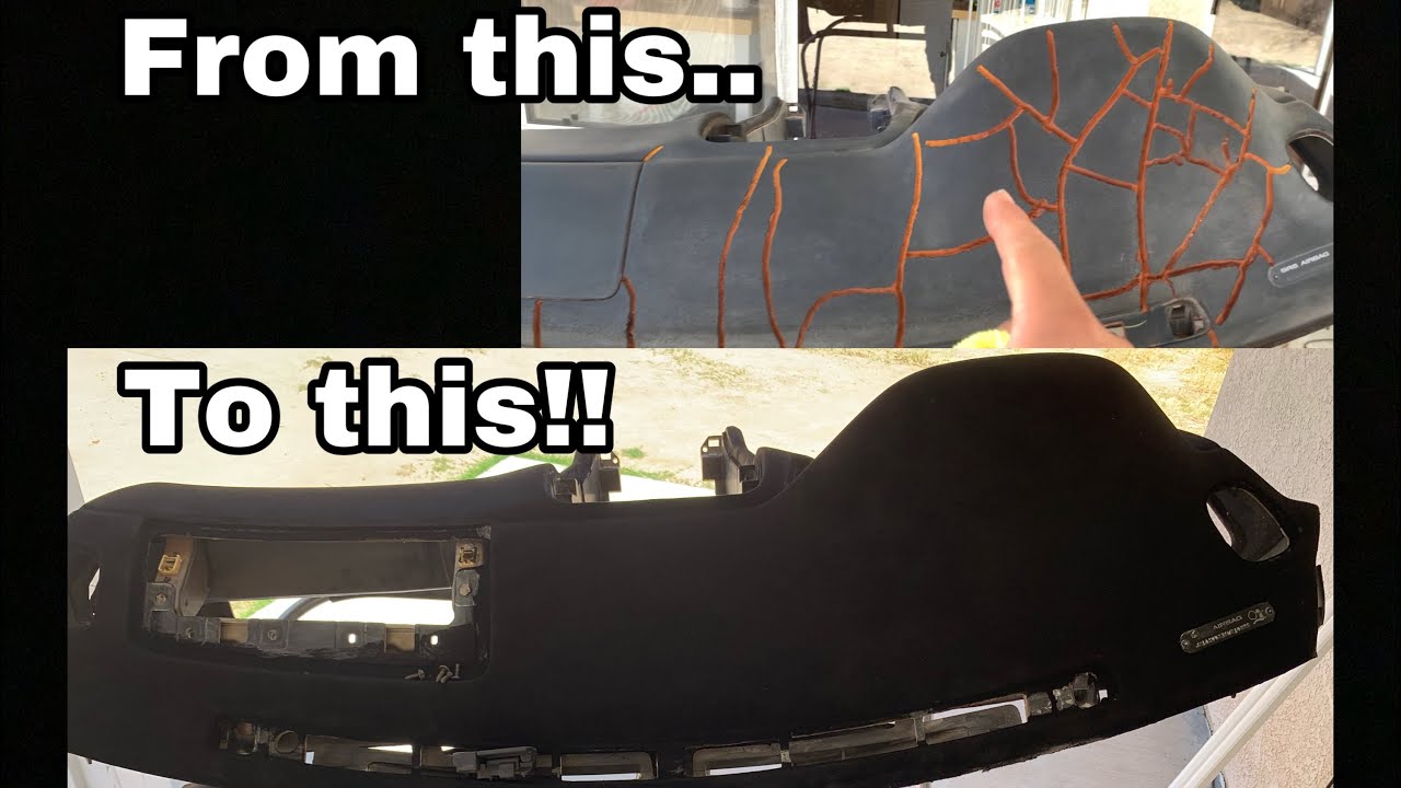 Flocking my S14 dash! YouTube