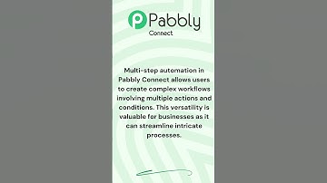 Multi-Step Automations in Pabbly Connect #shorts #pabblyconnect #workflow #automation
