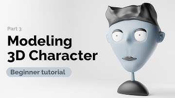 Modeling 3D Character - Beginner Blender Tutorial | Create Your First NFT collection - part 3