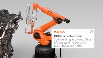 KUKA.ServoGunBasic: spot welding and controlling of spot welding guns by KUKA robot controller