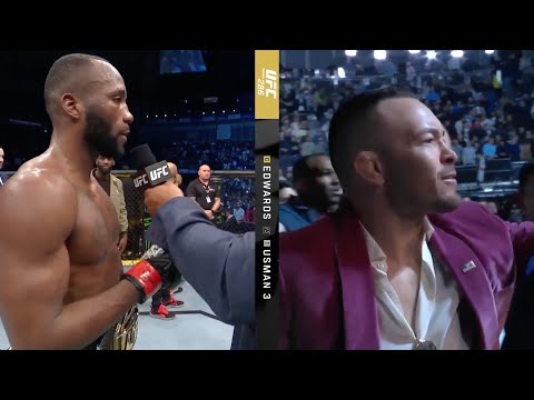 UFC 286 Леон Эдвардс - Слова после боя