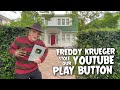 Freddy Krueger Stole Our YouTube Play Button   4K
