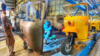 Asia&#39;s No. 1 CNG Auto Rickshaw Manufacturing Factory with complete procedures