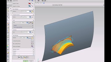 Blade root machining with 5 axis surface contour operation in NX