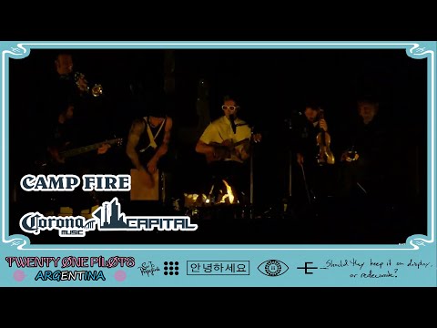 Twenty One Pilots Camp Fire Live at Corona Capital 2021