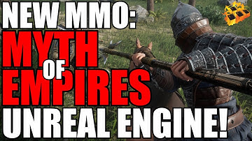 New MMO Myth Of Empires Hitting Beta Soon! Built On Unreal Engine! Raise & Train Mounts! Online PVP!