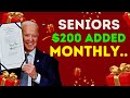 New 200 added monthly to senior checks each month details here social security ssi ssdi 2023