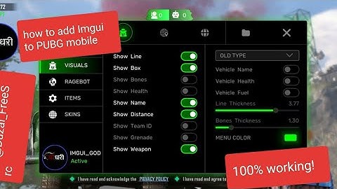 How to add Imgui src to game PUBG mobile | PUBG hack | MT manager mod premium | PUBG signkill