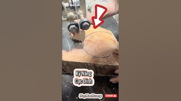 #diy Kỹ năng siêu đỉnh của thợ mộc - Làm quả táo #short #art