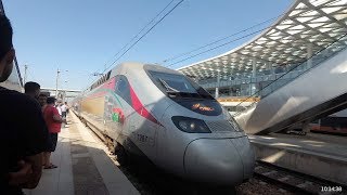 🇲🇦 Morocco fast train Al Boraq Casablanca to Tangier #maroc #morocco