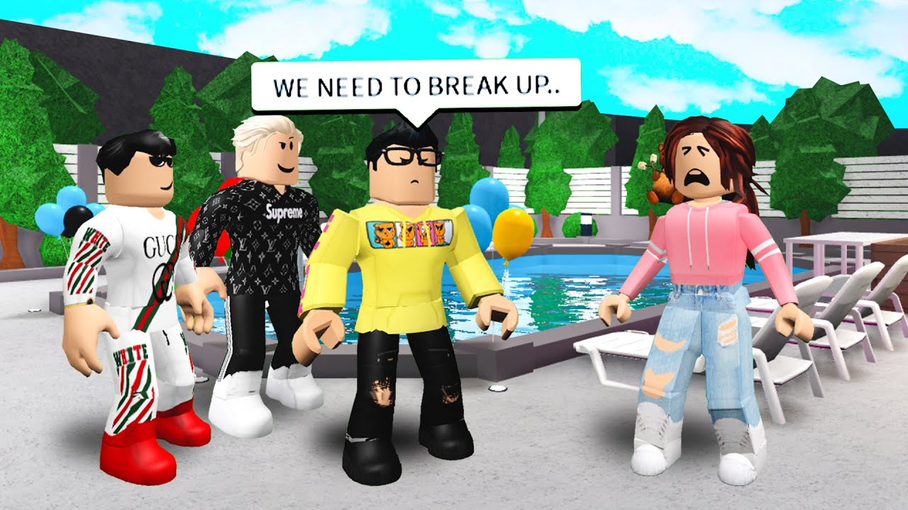 My Boyfriend Broke Up With Me Roblox Bloxburg Youtube - her boyfriend broke up with her for me and i had no idea a roblox story youtube