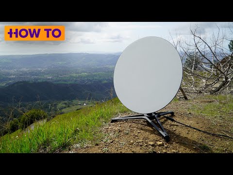 How to set up Starlink satellite internet