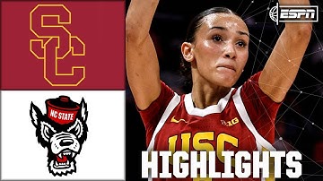 WILD FINISH 🤯 USC Trojans vs. NC State Wolfpack | Full Game Highlights | ESPN College Basketball