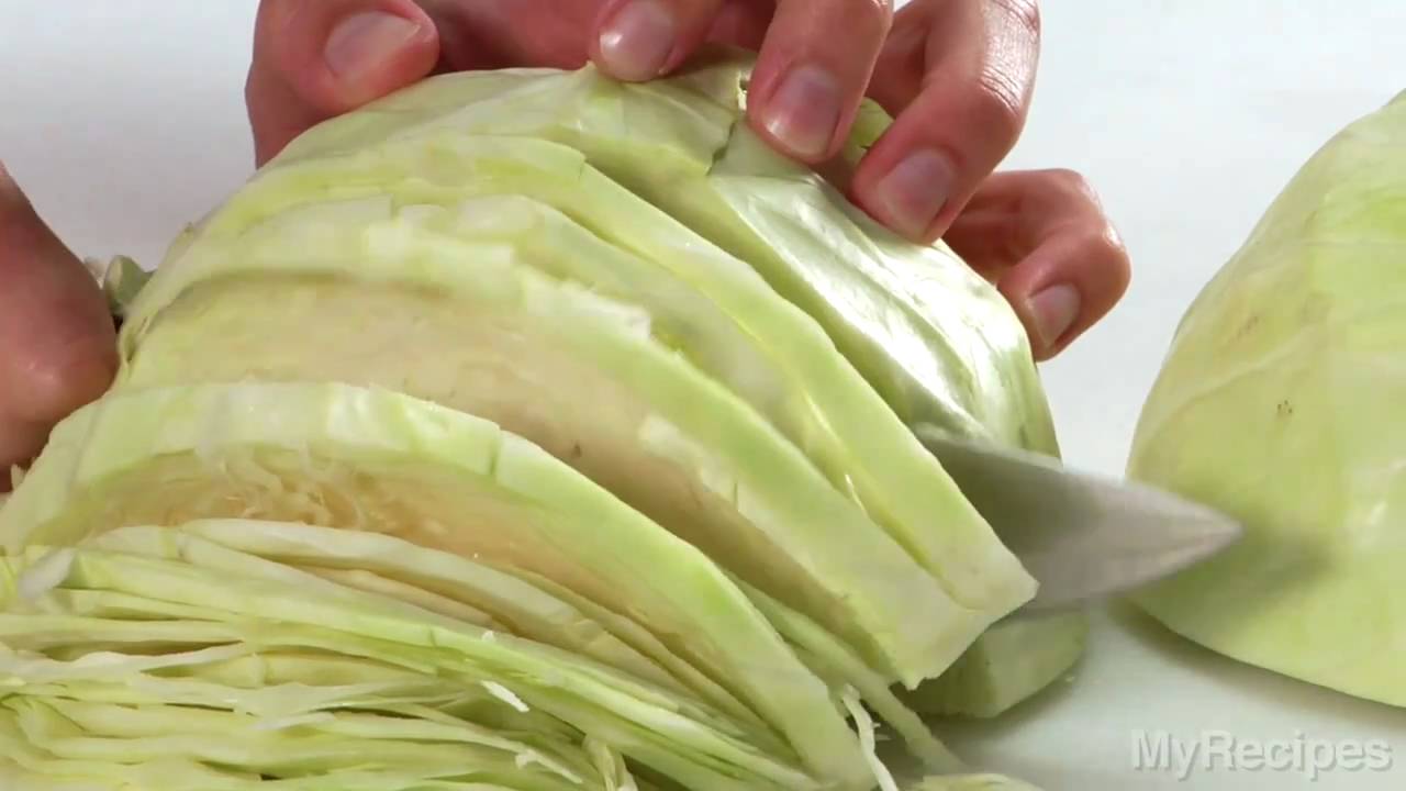 How to cut cabbage like a pro  How to Prepare Cabbage 