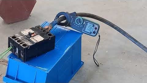 Primary injection test for circuit breaker