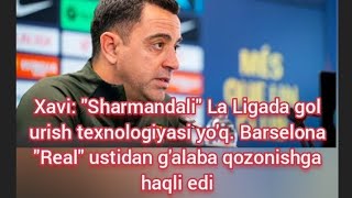 Xavi: biz g'alabaga loyiq edik. #uzbekistan #russia #qazaqstan #usa