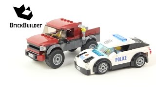 Lego City 60128 Police Pursuit - Lego Speed Build
