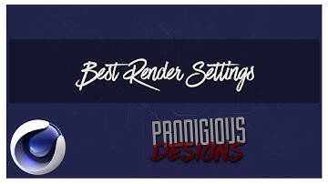 Cinema 4d Tutorial | Best Render settings Ever !