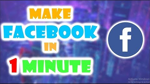HOW TO MAKE FACEBOOK APP IN 1 MINUTE | SKETCHWARE | ANDROID