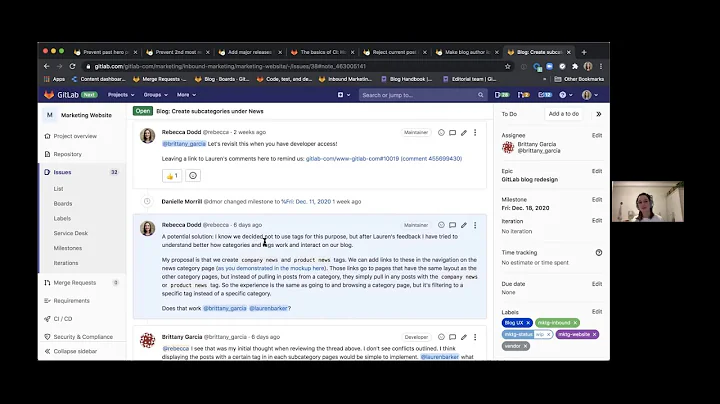 Blog Bug Fixes