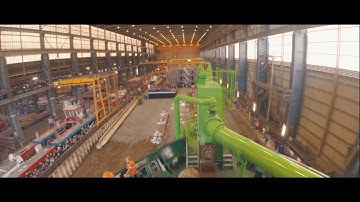 World’s first LNG-powered hopper dredger launched at Royal IHC