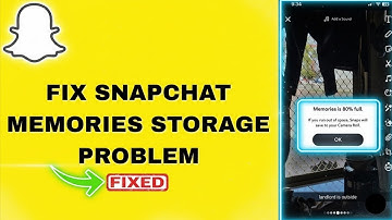 Hoe je het opslagprobleem met Snapchat-herinneringen kunt OPLOSSEN