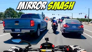 BIKERS SMASH MIRRORS: Ultimate Compilation #2 | BEST OF