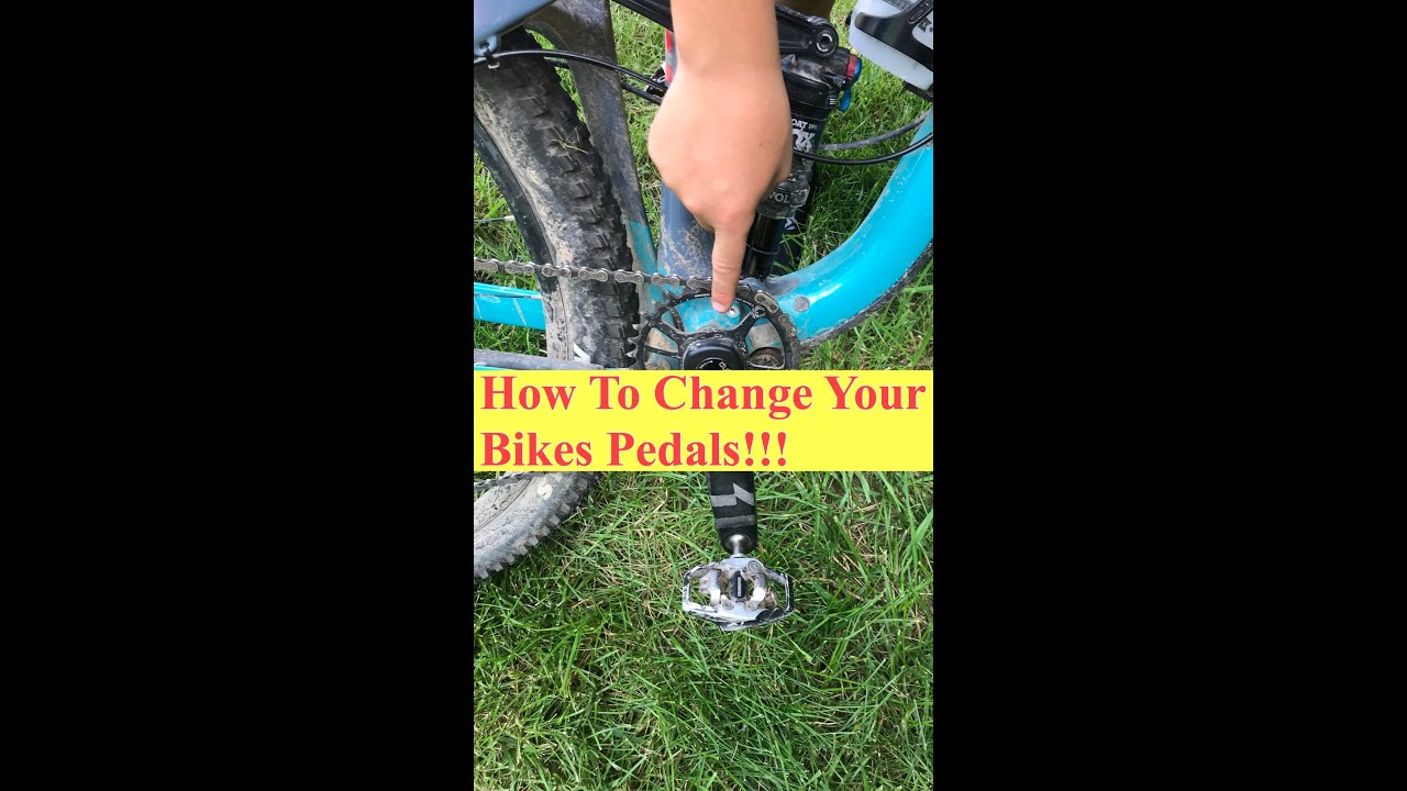 How To Change Any Pedals On A Bike!!! YouTube