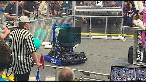 FRC 254 The Cheesy Poofs Clean Robot Video - FRC Worlds Milstein F3